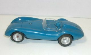 Vintage Revel 1/24 Blue Slot Car Racing W/ Driver