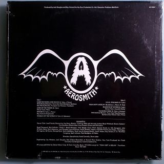 AEROSMITH GET YOUR WINGS ULTRA RARE 1974 COLUMBIA LP w/STICKER 3