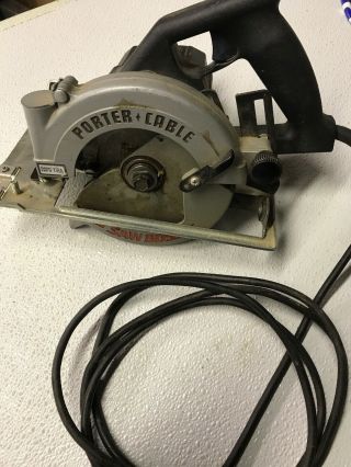 Porter Cable Saw Boss Model 345 6 " Heavy Duty Circular Saw (brsas6