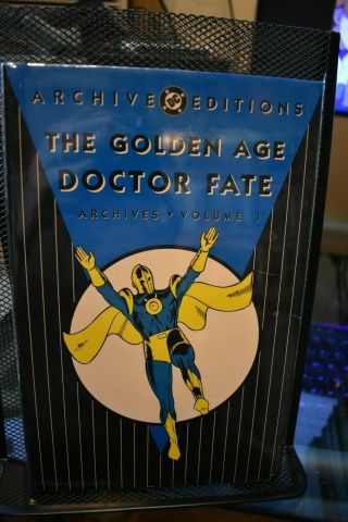 The Golden Age Doctor Fate Archives Volume 1 Dc Deluxe Hardcover Rare