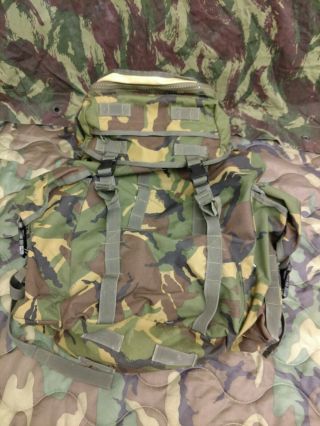 British Army Patrol Day Sack Web - Tex Dpm Camo Woodland Cadets