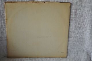 The Beatles: White Album By The Beatles Mono Vinyl Lp 