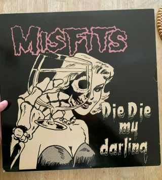 Misfits ‎ " Die Die My Darling " Ep Pressing 1984 Plan 9 Punk Danzig