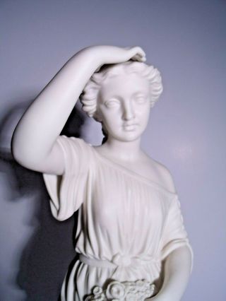 1858 Wm Brodie Copeland Parian Statue,  Sunshine,  20 Inches Tall 2