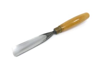 1 " Wide H.  Taylor No.  5 Straight Gouge Carving Chisel