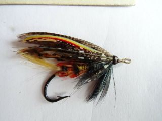 A Fine Early 20th Century Gut Eyed Popham Size 1 Salmon Fly