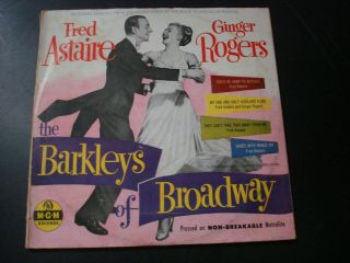 Fred Astaire Ginger Rogers The Barkleys Broadway 2 10 " 78 Record Set