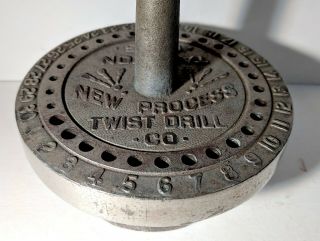 Vintage Process Twist Drill Bit Index Holder, 2