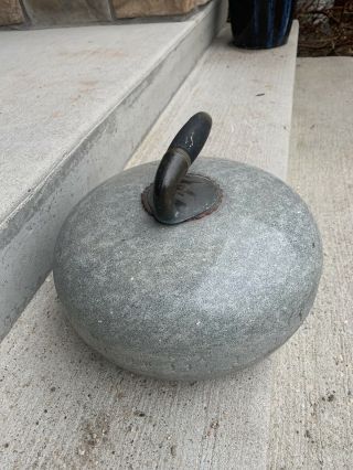 Vintage Granite Curling Stone Curling Rock 2