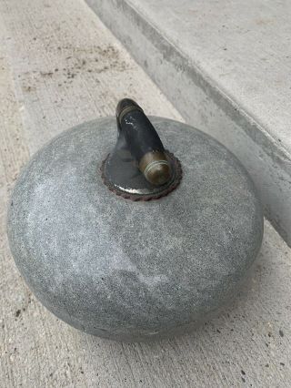 Vintage Granite Curling Stone Curling Rock 3