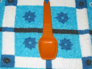 Vintage Tupperware Replacement Measuring Spoon 1tbsp & 4 Tsp Harvest Orange