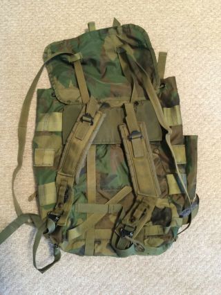 Us Military Army Combat Alice Field Pack Nylon Medium Camo Backpack Lc - 1