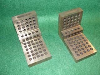2 / Pair Machinist Blocks Angle Plate Maching Holding