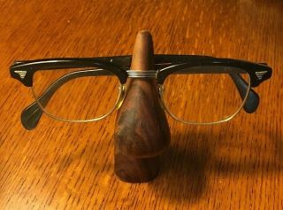 American Optical Vintage 5 3/4 22 Ao 1/10 - 12 Kgf Prescription Eyeglasses Rare