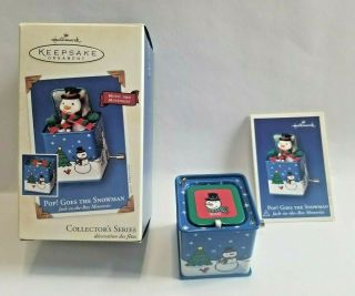 Hallmark Collector ' s Series - Pop Goes the Snowman - Jack - In - The - Box Memories 3
