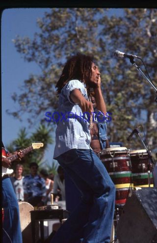 Mg105 - 044 Bob Marley Vintage 35mm Color Slide