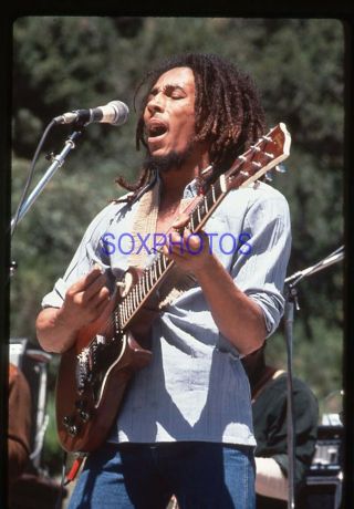 Mg105 - 043 Bob Marley Vintage 35mm Color Slide