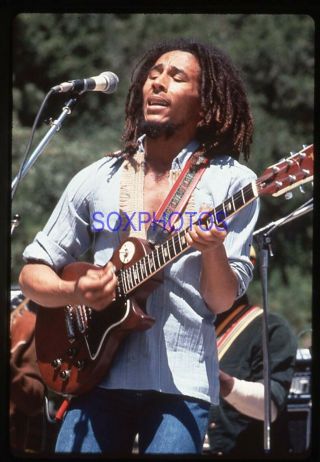 Mg105 - 042 Bob Marley Vintage 35mm Color Slide