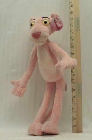 Pink Panther Plush Bendable Stuffed Big Cat Animal W/tags Aurora Model 15121
