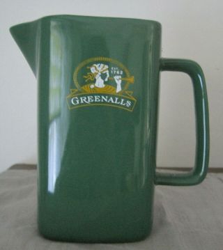 Vintage Greenalls Gin Pub Jug Pitcher Hornsea Pottery