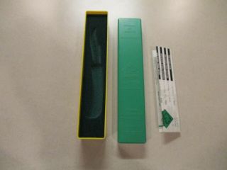 Vintage Puma 960 Cub Knife Box Only Germany Green Yellow Knives
