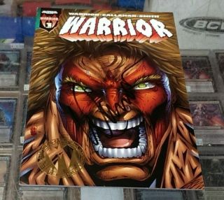 Ultimate Warrior Autographed Comic Wwe 1 Chicago San Diego Comicon 1996 Comic