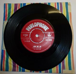 The Beatles Love Me Do / Ps I Love You N/mint Cond