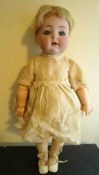 Antique Simon & Halbig 12 " German Jointed Body Doll