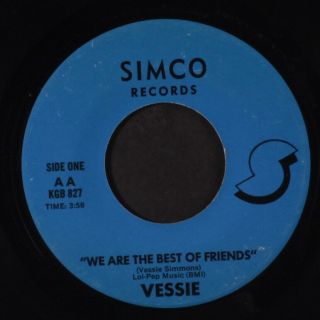 Vessie: We Are The Best Of Friends / Do It 45 Hear (plays With Light Noise,  Mo