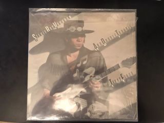 Vintage 80s Rare Stevie Ray Vaughan Lps Covers And Vinyl - Still In Shrink