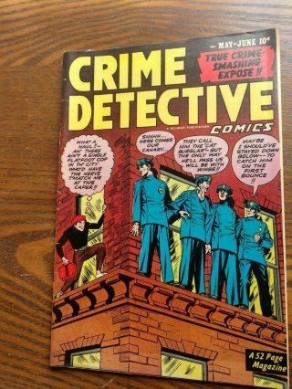 Crime Detective Comics Vol 2 8 Fine,