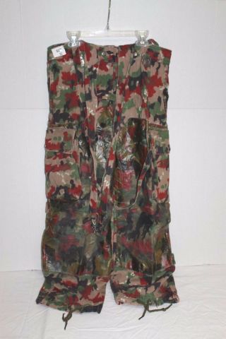 Military Swiss Alpenflage Camo Surplus Pants Bdu Battle 36 " Army Halloween Men 