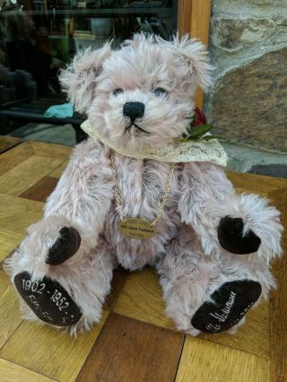 Hermann Jointed Mohair Teddy Bear.  Fifty - Fifty,  Limited Edition Nr.  149
