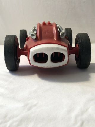 Vintage 1963 Mattel V - RROOM 5 Whip Race Car,  Red - Look Fast 3