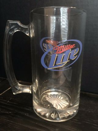 Vintage Set Of 6 Miller Lite Beer Stein Mugs