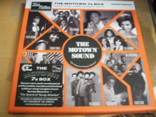 The Motown 7s Box Rare And Unreleased.  Slight Damage To Box.  Northern Soul