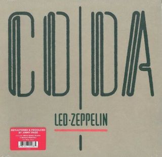 Led Zeppelin Coda Vinyl Record Lp Swan Song 2015 180 Gram