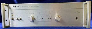 Minty & Vintage Crown Power Line Three Pl3 Stereo Amplifier Rackmount Nr
