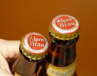Alpen Brau Beer Bottle IRTP Columbia Brewing Co St.  Louis Mo 2