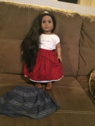 American Girl Pleasant Company Josephina Meet Outfit Moccassins