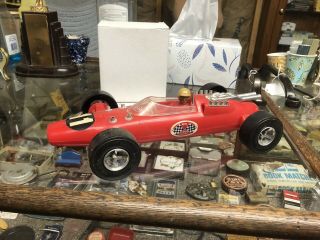 Vintage 60s Processed Plastic Co.  Aurora Toy Indy Race Car