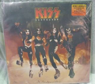 Kiss Destroyer Resurrected 2012 - 180 Gram Vinyl Lp Record 33 Rpm