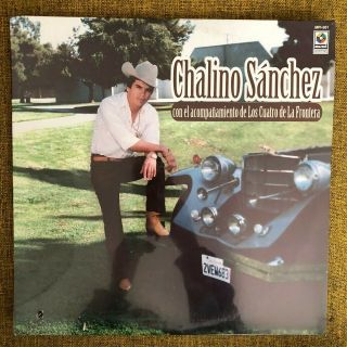 Chalino Sanchez Con Los Cuatro De La Frontera - Rare Mexico Lp