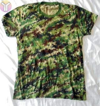 Serbian Army T - Shirt - Pixelated - Size 3 - M10 Digital Camouflage