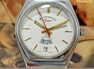 Ultra Vintage West End Wrist Watch Sowan Automatic 25 Jewels,  Swiss Movement