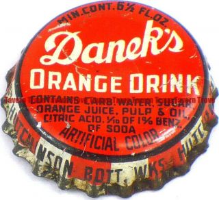 1940s Minnesota Hutchinson Bottling Danek 