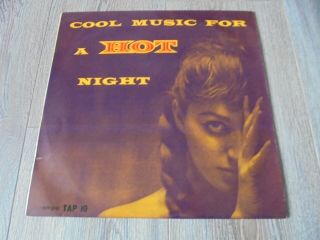 Various - Cool Music For A Hot Night 1957 Uk Lp Tempo Don Rendell Tubby Hayes