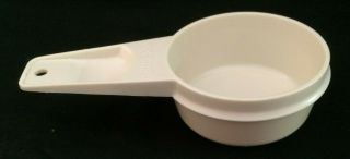 Vintage Tupperware Off - White Replacement 1/4 - Cup Measuring Cup