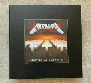 Metallica Master Of Puppets Remastered Deluxe Boxset 10cd 2 Dvd Lp Vinyl