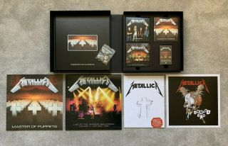 Metallica Master of Puppets Remastered Deluxe BOXSET 10CD 2 DVD LP Vinyl 2